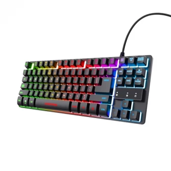 Внешний вид: Trust GXT 833 Thado TKL (23724) Gaming Keyboard Trust GXT 833 Thado TKL (23724) Gaming Keyboard