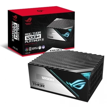 Внешний вид: Asus ROG Thor Platinum II (90YE00L0-BMA00) 1200W Power Supply Asus ROG Thor Platinum II (90YE00L0-BMA00) 1200W Power Supply