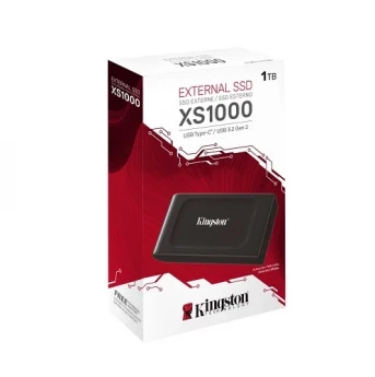 Внешний вид: External SSD Kingston XS1000 1 TB (SXS1000/1000G) External SSD Kingston XS1000 1 TB (SXS1000/1000G)