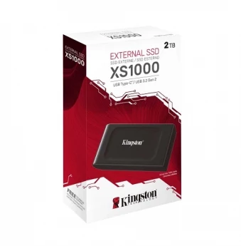 Внешний вид: External SSD Kingston XS1000 2 TB (SXS1000/2000G) External SSD Kingston XS1000 2 TB (SXS1000/2000G)