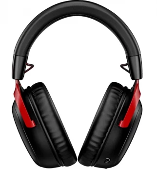 Внешний вид: HyperX Cloud III Wireless Black-Red (77Z46AA) Gaming Headset HyperX Cloud III Wireless Black-Red (77Z46AA) Gaming Headset