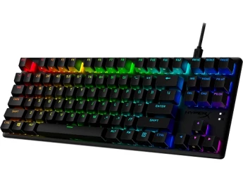 Внешний вид: HyperX Alloy Core PBT Aqua Switch (639N9AA) Gaming Keyboard HyperX Alloy Core PBT Aqua Switch (639N9AA) Gaming Keyboard