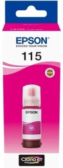 Внешний вид: Epson 115 EcoTank Magenta ink bottle (C13T07D34A) Epson 115 EcoTank Magenta ink bottle (C13T07D34A)
