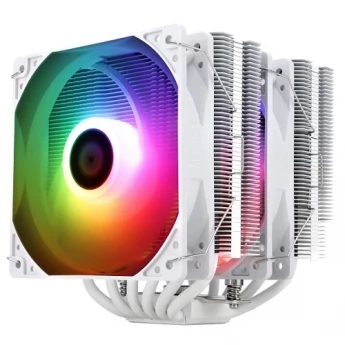 Внешний вид: Thermalright Peerless Assassin 120 SE ARGB White CPU Cooler Thermalright Peerless Assassin 120 SE ARGB White CPU Cooler