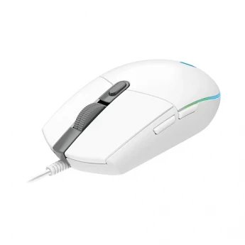 Внешний вид: Logitech G203 White (L910-005797) LIGHTSYNC Corded Gaming Mouse Logitech G203 White (L910-005797) LIGHTSYNC Corded Gaming Mouse