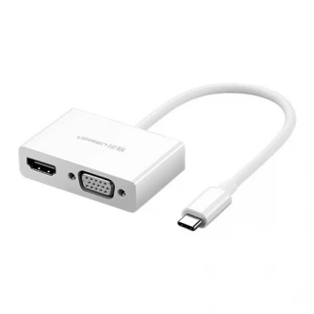 Внешний вид: Ugreen 30843 USB-C to HDMI & VGA Converter Ugreen 30843 USB-C to HDMI & VGA Converter