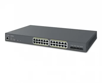Внешний вид: Engenius ECS1528P Cloud Managed 240W 24-Port Gigabit Switch PoE+ with 4 SFP+ Ports Engenius ECS1528P Cloud Managed 240W 24-Port Gigabit Switch PoE+ with 4 SFP+ Ports