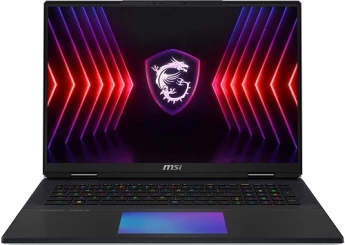 Внешний вид: MSI Titan 18 HX A14VHG-466XAZ (9S7-182221-466) Gaming Notebook MSI Titan 18 HX A14VHG-466XAZ (9S7-182221-466) Gaming Notebook