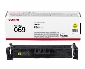 Внешний вид: Canon 069 (5091C002) Yellow Cartridge Canon 069 (5091C002) Yellow Cartridge