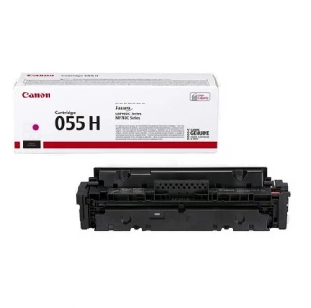 Внешний вид: Canon 055 H (3018C002) Magenta Cartridge Canon 055 H (3018C002) Magenta Cartridge