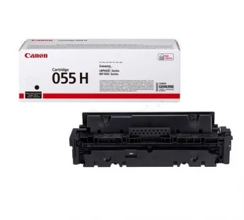 Внешний вид: Canon 055 H (3020C002) Black Cartridge Canon 055 H (3020C002) Black Cartridge
