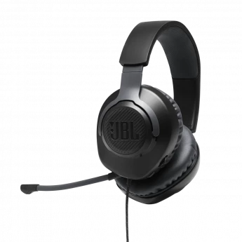 Внешний вид: JBL Quantum 100 (JBLQUANTUM100BLK) Black Gaming Headset JBL Quantum 100 (JBLQUANTUM100BLK) Black Gaming Headset
