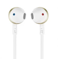 JBL TUNE 205 (JBLT205CGD) Champagne Gold Earbud Headphones