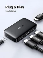 Ugreen 40234 HDMI Switch 3 in 1 out HDMI Splitter