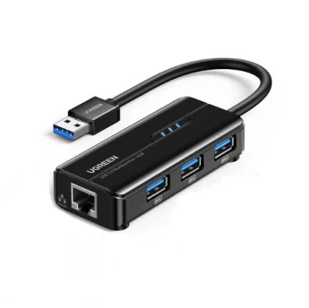 Внешний вид: Ugreen 20265 (830551) USB Network Adapter & Hub Ugreen 20265 (830551) USB Network Adapter & Hub