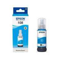 Epson 108 EcoTank Cyan ink bottle (C13T09C24A)