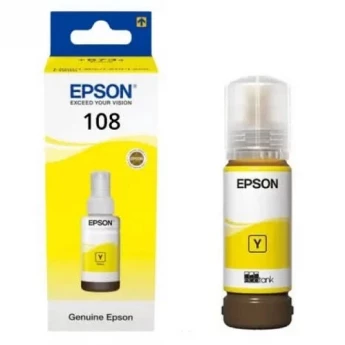 Внешний вид: Epson 108 EcoTank Yellow ink bottle (C13T09C44A) Epson 108 EcoTank Yellow ink bottle (C13T09C44A)
