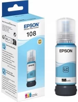 Epson 108 EcoTank Light Cyan ink bottle (C13T09C54A)