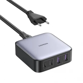 Внешний вид: Ugreen Nexode GaN (90747) 65W Power Charger Ugreen Nexode GaN (90747) 65W Power Charger