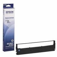 Epson C13S015637 Black Ribbon Cartridge