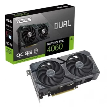 Внешний вид: Asus Dual GeForce RTX™ 4060 OC Edition 8GB 128bit Asus Dual GeForce RTX™ 4060 OC Edition 8GB 128bit