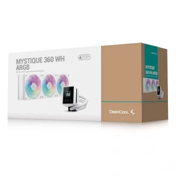 Внешний вид: DeepCool Mystique 360 White CPU Cooler DeepCool Mystique 360 White CPU Cooler