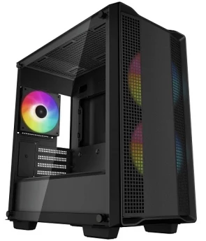Внешний вид: DeepCool CC360 RGB Black Computer Case DeepCool CC360 RGB Black Computer Case