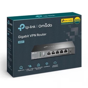 Внешний вид: TP-Link TL-ER605 Omada Gigabit VPN Router TP-Link TL-ER605 Omada Gigabit VPN Router