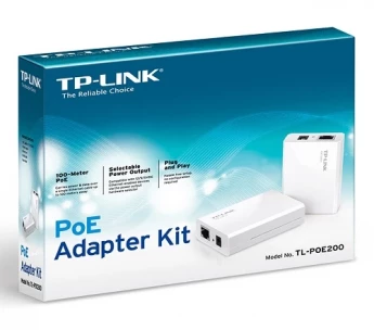Внешний вид: TP-Link TL-POE200 Ethernet Adapter Kit TP-Link TL-POE200 Ethernet Adapter Kit