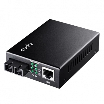 Внешний вид: CUDY MC100GSA-40 Gigabit Ethernet Media Converter CUDY MC100GSA-40 Gigabit Ethernet Media Converter