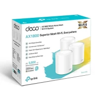 Deco X20 AX1800 3 Unit Whole Home Mesh Wi-Fi 6 System