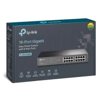 TP-Link TL-SG1016PE 16-Port Gigabit Easy Smart Switch with 8-Port PoE+