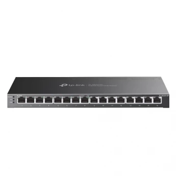 Внешний вид: TP-Link TL-SG2016P JetStream 16-Port Gigabit Smart Switch with 8-Port PoE+ TP-Link TL-SG2016P JetStream 16-Port Gigabit Smart Switch with 8-Port PoE+