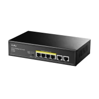 CUDY FS1006P 4-FE PoE Switch