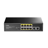 CUDY FS1010PG 8-FE PoE Switch with 2 Uplink GbE