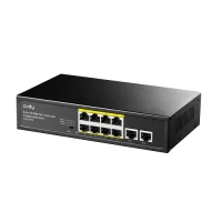 CUDY FS1010PG 8-FE PoE Switch with 2 Uplink GbE