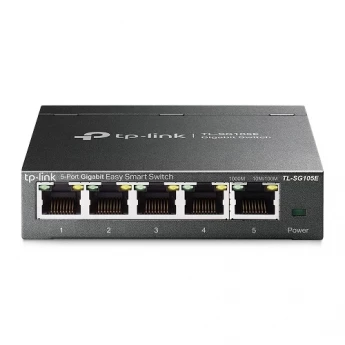 Внешний вид: TP-Link TL-SG105E 5-Port Gigabit Easy Smart Switch TP-Link TL-SG105E 5-Port Gigabit Easy Smart Switch