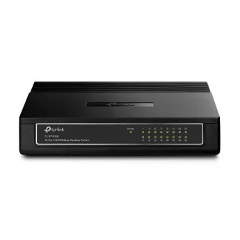 Внешний вид: TP-Link TL-SF1016D 16-Port Desktop Switch TP-Link TL-SF1016D 16-Port Desktop Switch