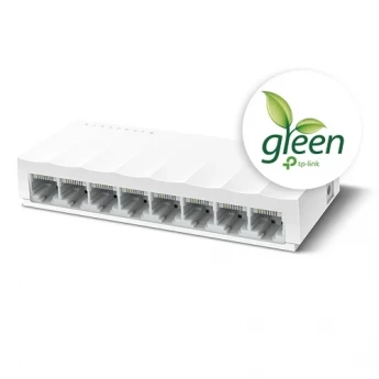 Внешний вид: TP-Link LS1008 8-Port 10/100Mbps Desktop Switch TP-Link LS1008 8-Port 10/100Mbps Desktop Switch