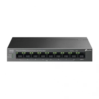 Внешний вид: TP-Link LS109P 9-Port PoE+ Desktop Switch TP-Link LS109P 9-Port PoE+ Desktop Switch