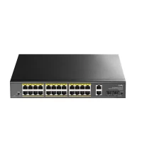 CUDY GS1026PS2 24-Port PoE Switch