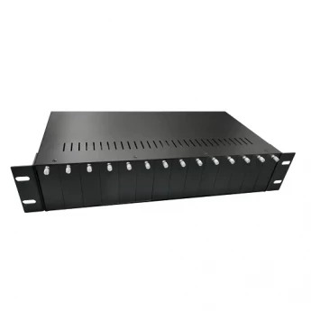 Внешний вид: CUDY MC1402 2U 19-Inch 14-Slot Dual Power Chassis CUDY MC1402 2U 19-Inch 14-Slot Dual Power Chassis