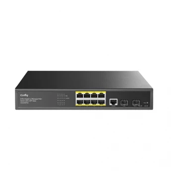 Внешний вид: CUDY GS2008PS2 8-Port Managed PoE Switch CUDY GS2008PS2 8-Port Managed PoE Switch