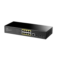 CUDY GS2008PS2 8-Port Managed PoE Switch