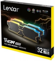 DDR5 Lexar Thor 32GB 6000 MHz RGB Fusion 2.0 (LD5U16G60C38BG-RGD) Kit
