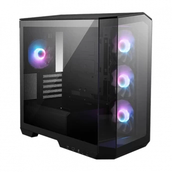 Внешний вид: MSI MAG Pano M100R PZ Black Computer Case MSI MAG Pano M100R PZ Black Computer Case