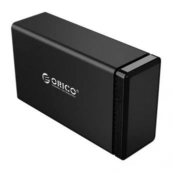 Внешний вид: Orico NS200RU3-EU-BK-PRO 2-Bay RAID HDD Enclosure Orico NS200RU3-EU-BK-PRO 2-Bay RAID HDD Enclosure
