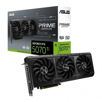 Внешний вид: Asus Prime GeForce RTX™ 5070 Ti 16GB 256bit (PRIME-RTX5070TI-16G) Asus Prime GeForce RTX™ 5070 Ti 16GB 256bit (PRIME-RTX5070TI-16G)