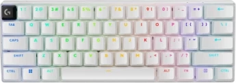 Внешний вид: Logitech PRO X 60 White LIGHTSPEED Wireless Gaming Keyboard Logitech PRO X 60 White LIGHTSPEED Wireless Gaming Keyboard