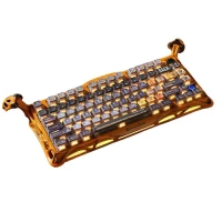GravaStar Mercury K1 Pro Battle Worn Yellow Wireless Mechanical Gaming Keyboard